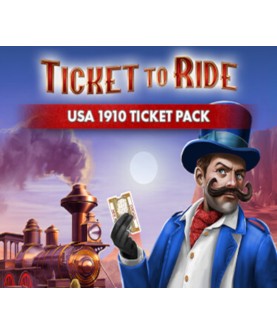 Ticket to Ride - USA 1910 Ticket Pack DLC Steam Key GLOBAL